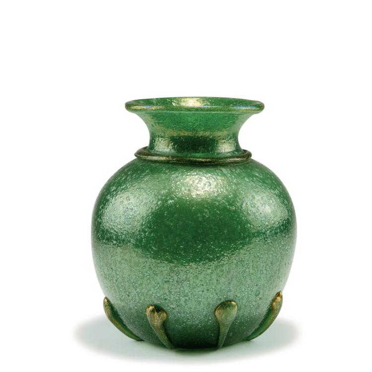 Hauptbild zu Objekt, 'Pulegoso' vase, c1929, Napoleone Martinuzzi, Venini & C., Murano (zugeschrieben), 122B 17