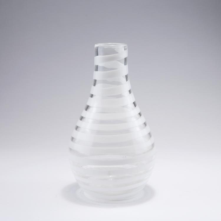 Hauptbild zu Objekt, 'A fasce spirale' vase, c1936-38, Carlo Scarpa, Venini & C., Murano, 122B 35