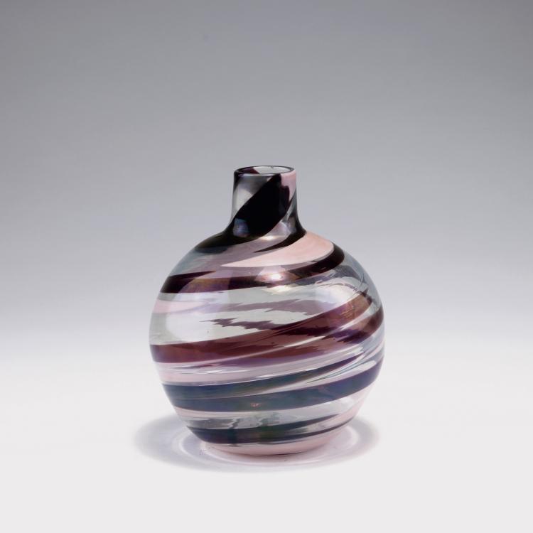 Hauptbild zu Objekt, 'Pennellate' vase, 1942, Carlo Scarpa, Venini & C., Murano, 122B 36