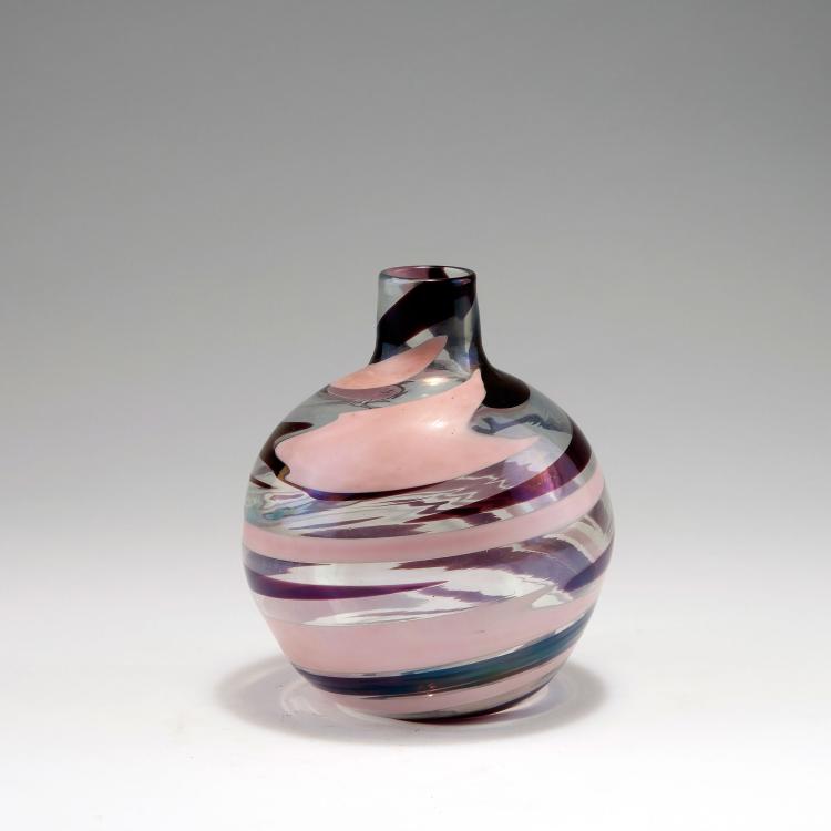 Bild 1 zu Objekt, 'Pennellate' vase, 1942, Carlo Scarpa, Venini & C., Murano, 122B 36