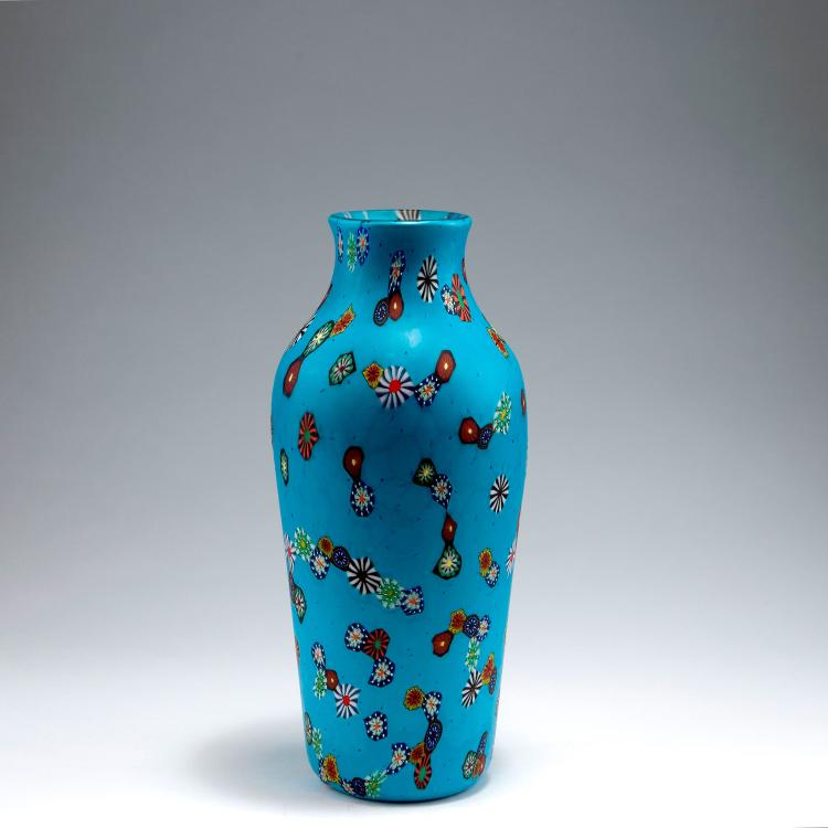 Bild 1 zu Objekt, 'Murrine kiku' vase, c1960, Ermanno Toso, Toso, Fratelli, Murano, 122B 157