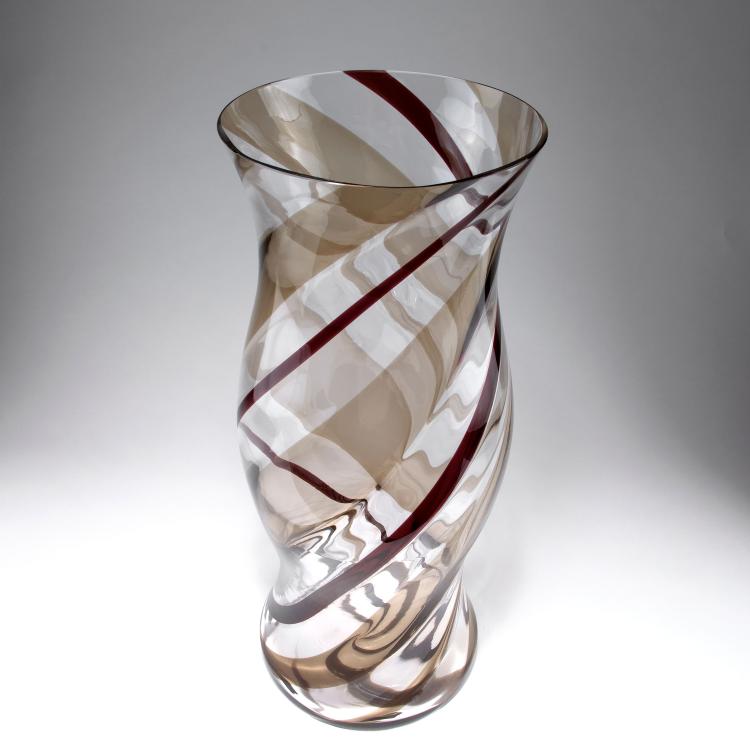 Bild 1 zu Objekt, Tall 'A fasce' vase, c1955, Fulvio Bianconi, Venini & C., Murano, 122B 69