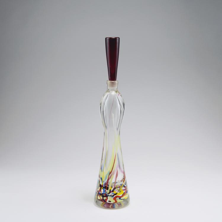 Hauptbild zu Objekt, Bottle and stopper, c1955, Dino Martens, Toso, Aureliano, Murano, 122B 116