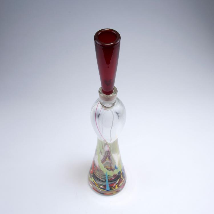 Bild 2 zu Objekt, Bottle and stopper, c1955, Dino Martens, Toso, Aureliano, Murano, 122B 116