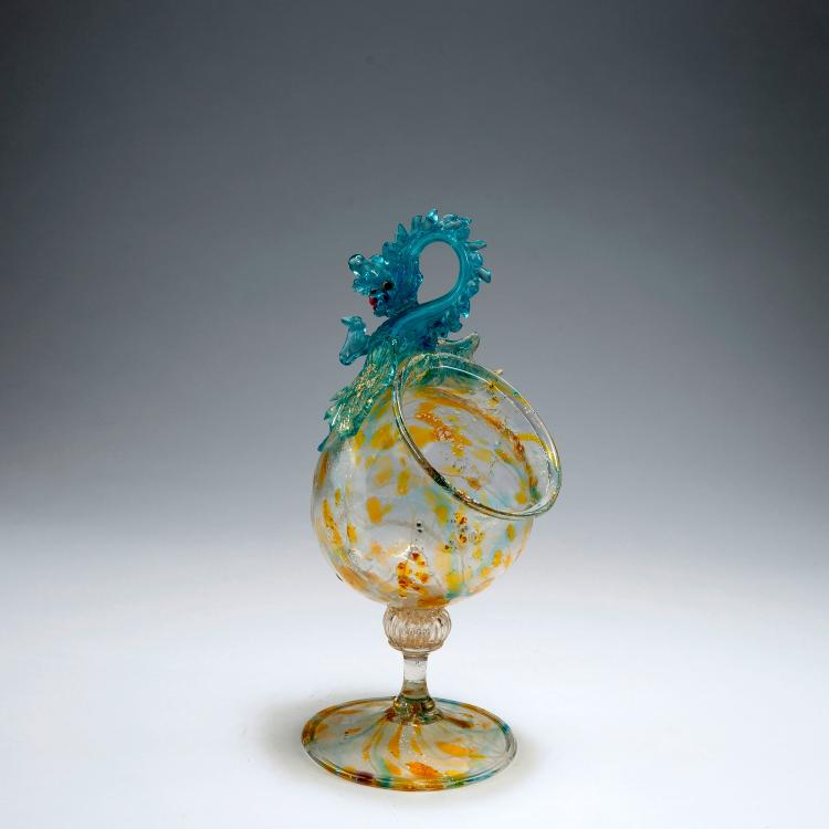 Bild 3 zu Objekt, Centrepiece with dragon, 1880-1895, Toso, Fratelli, Murano, 122B 2