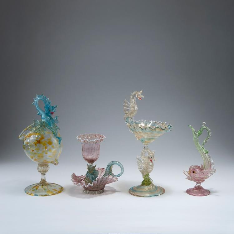 Bild 4 zu Objekt, Centrepiece with dragon, 1880-1895, Toso, Fratelli, Murano, 122B 2