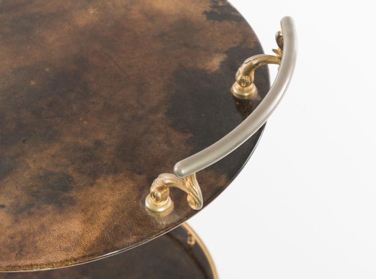 Bild 2 zu Objekt, Serving cart with wine cooler, c1955, Aldo Tura, Tura, Mailand, 122A 85