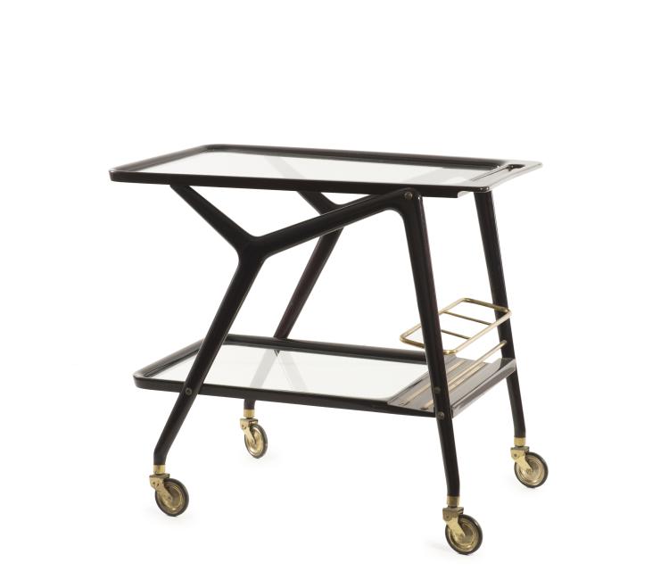 Hauptbild zu Objekt, Serving trolley, 1950s, Italien, 122A 44