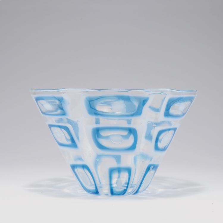 Hauptbild zu Objekt, Vase 'Dorico acquamare', 1960, Ercole Barovier, Barovier & Toso, Murano, 122B 107