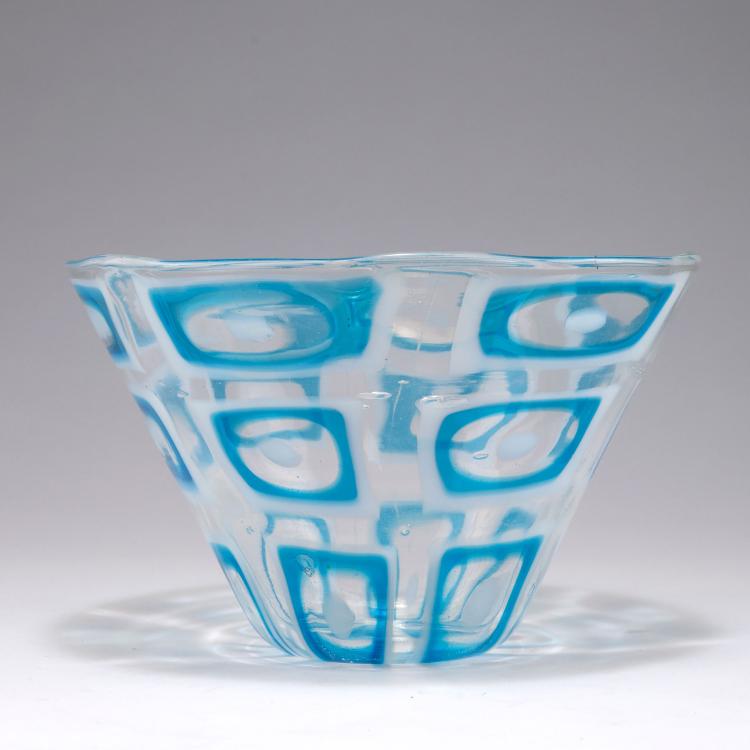 Bild 1 zu Objekt, Vase 'Dorico acquamare', 1960, Ercole Barovier, Barovier & Toso, Murano, 122B 107