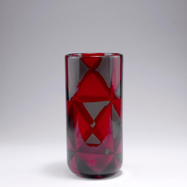 Bild 1 zu Objekt, 'Intarsio' vase, 1961, Ercole Barovier, Barovier & Toso, Murano, 122B 110