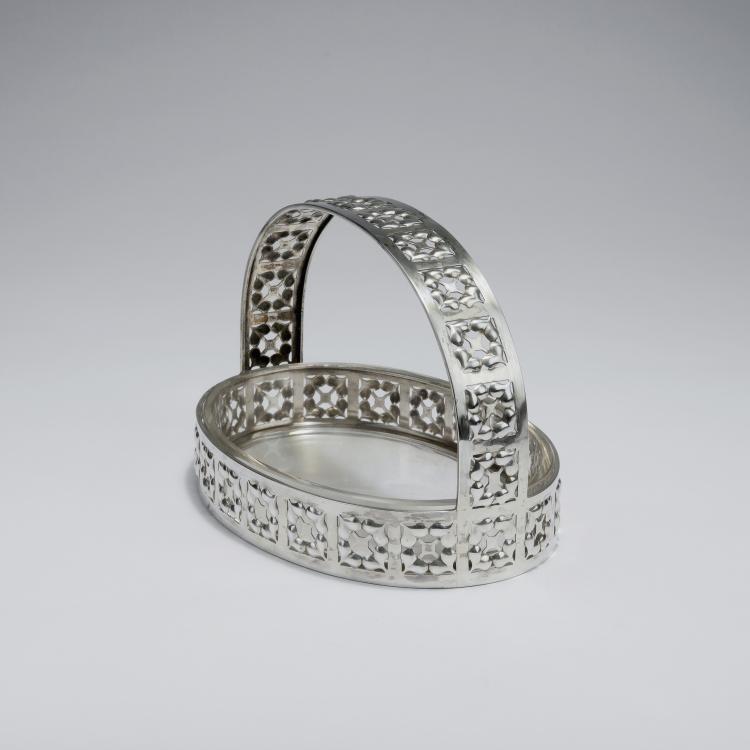 Hauptbild zu Objekt, Small bowl with handles, c1909, Josef Hoffmann, Wiener Werkst&auml;tte, Wien, 124A 6