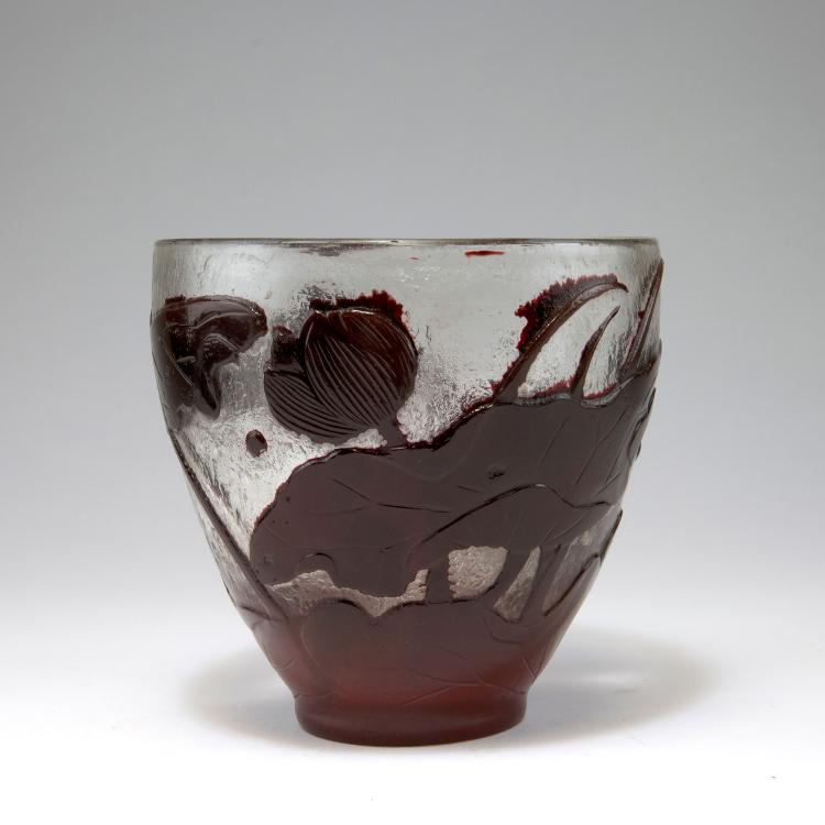 Bild 1 zu Objekt, 'Lotus' vase, 1897, Gall&eacute;, Emile, Nancy, 123 290