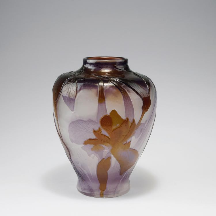 Hauptbild zu Objekt, 'Iris' vase, 1903, Gall&eacute;, Emile, Nancy, 123 314
