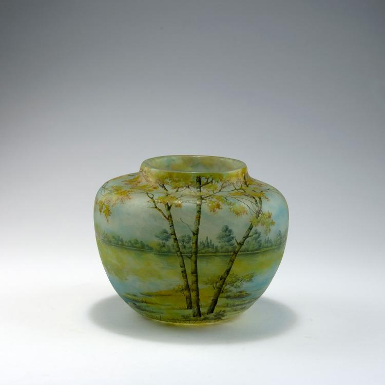 Bild 1 zu Objekt, 'Messidor' vase, 1908, Daum Fr&egrave;res, Nancy, 123 211