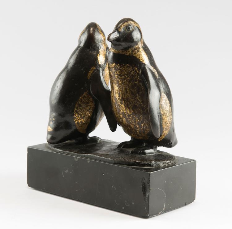 Bild 5 zu Objekt, 'Zwei Pinguine', um 1911 (Entwurf), August Gaul, 124B 8