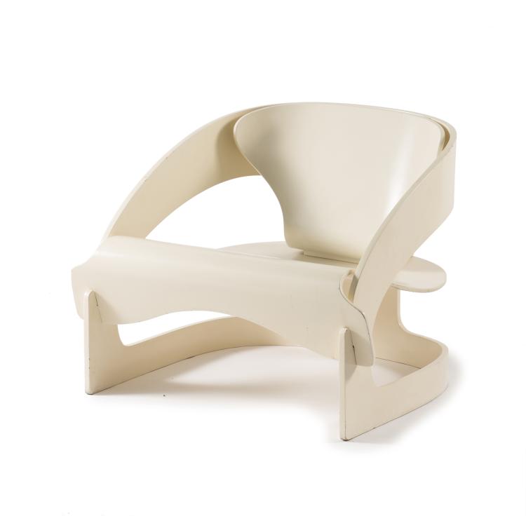 Hauptbild zu Objekt, Sessel '4801/ 5', 1965, Joe Colombo, Kartell, Noviglio, 122A 184
