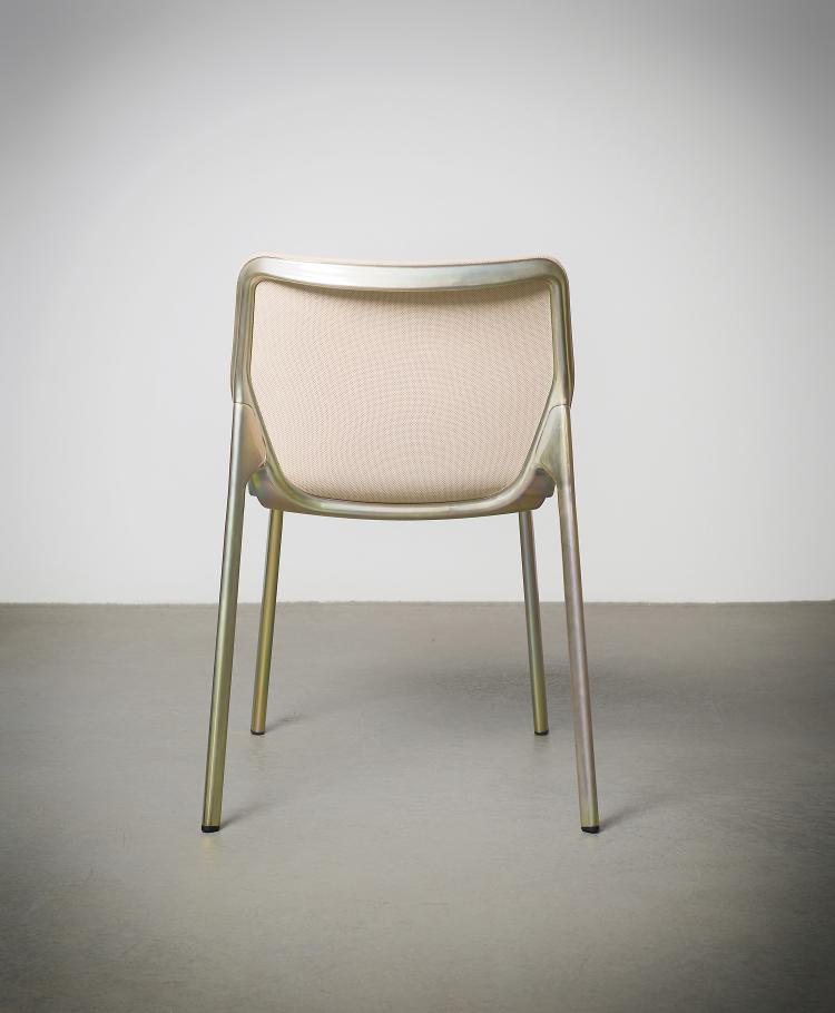 Bild 2 zu Objekt, Prototyp Stuhl 'SF CH GL 000' der ersten Post-Produktions-Serie,  2012/13, Stefan Diez, Stefan Diez Office, M&uuml;nchen; Schellmann Furniture, M&uuml;nchen, 122C 228