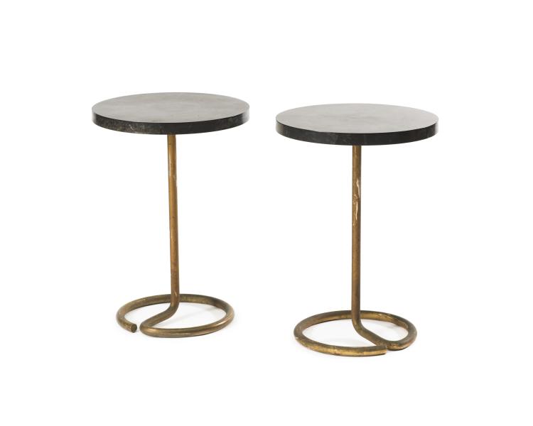 Hauptbild zu Objekt, Zwei Beistelltische, um 1927, Stablet, Frankreich, 122C 10