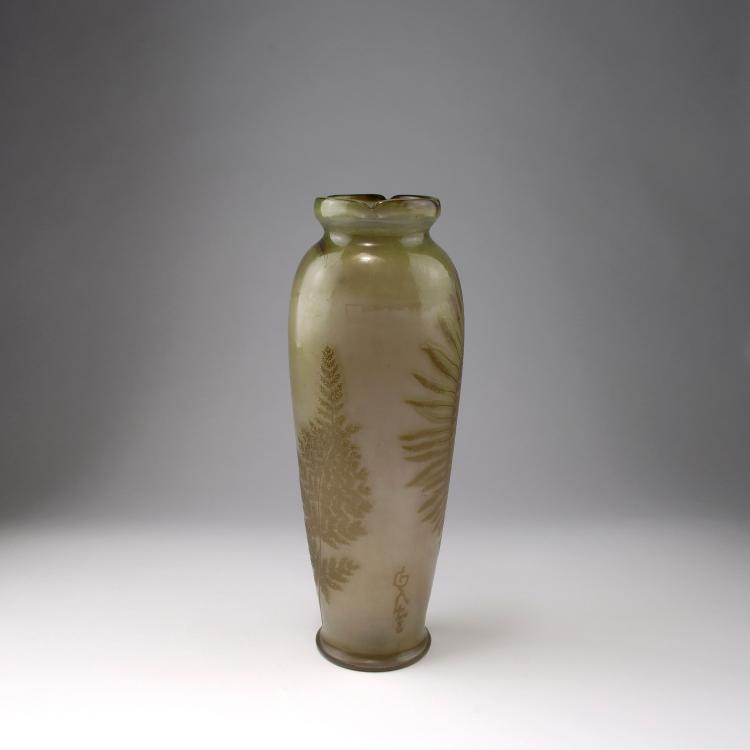 Bild 1 zu Objekt, 'Foug&egrave;res' vase, 1902-03, Gall&eacute;, Emile, Nancy, 123 295