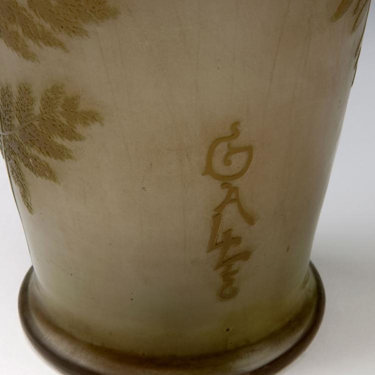 Bild 2 zu Objekt, 'Foug&egrave;res' vase, 1902-03, Gall&eacute;, Emile, Nancy, 123 295