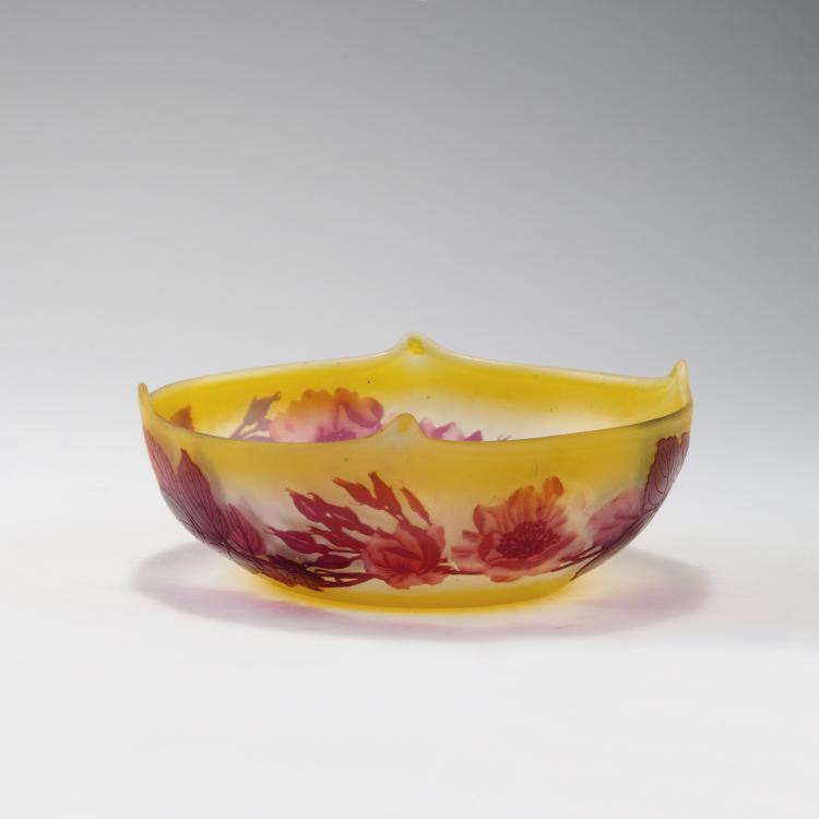Hauptbild zu Objekt, 'Roses' bowl, 1906-14, Gall&eacute;, Emile, Nancy, 123 318