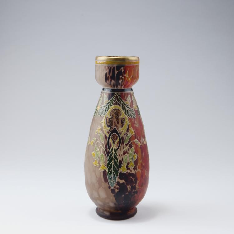 Hauptbild zu Objekt, 'Primev&egrave;res' vase, c1910, Legras & Cie., Saint-Denis, 123 391