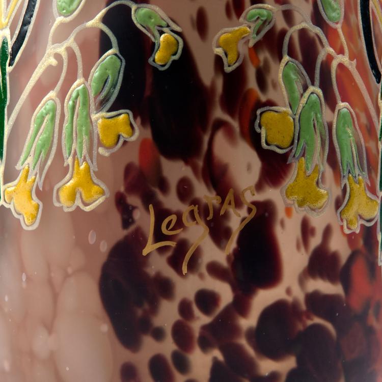 Bild 2 zu Objekt, 'Primev&egrave;res' vase, c1910, Legras & Cie., Saint-Denis, 123 391