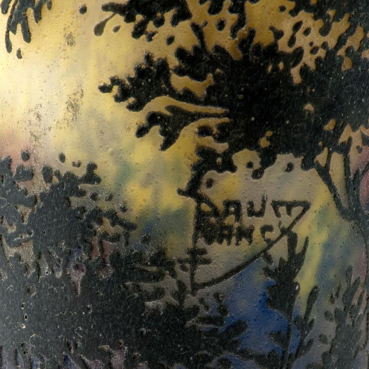 Bild 3 zu Objekt, Vase 'Paysage, coucher de soleil', 1911-13, Daum Fr&egrave;res, Nancy, 126 93