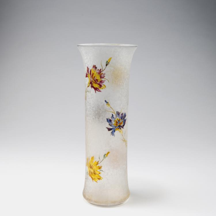 Hauptbild zu Objekt, 'Oeuillets' vase, c1900, Baccarat, Cristallerie de, 123 161
