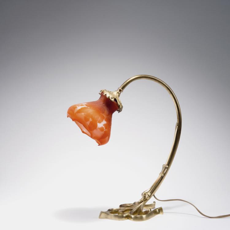 Hauptbild zu Objekt, 'Mauves' table light, 1906-14, Gall&eacute;, Emile, Nancy, 123 321