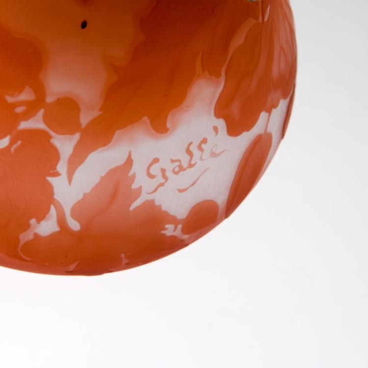 Bild 1 zu Objekt, 'Mauves' table light, 1906-14, Gall&eacute;, Emile, Nancy, 123 321