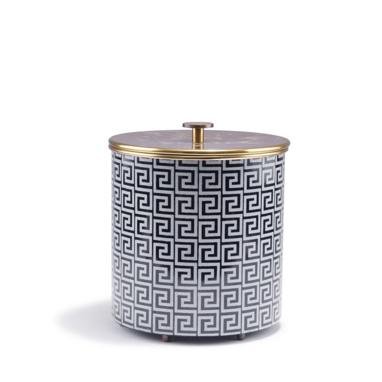 Hauptbild zu Objekt, 'Greca' ice bucket, 1960/70s, Piero Fornasetti, Fornasetti, Mailand, 122A 112
