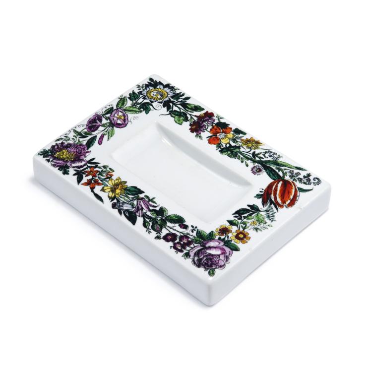 Hauptbild zu Objekt, 'Fiorato' ashtray, 1960s, Piero Fornasetti, Fornasetti, Mailand, 122A 122