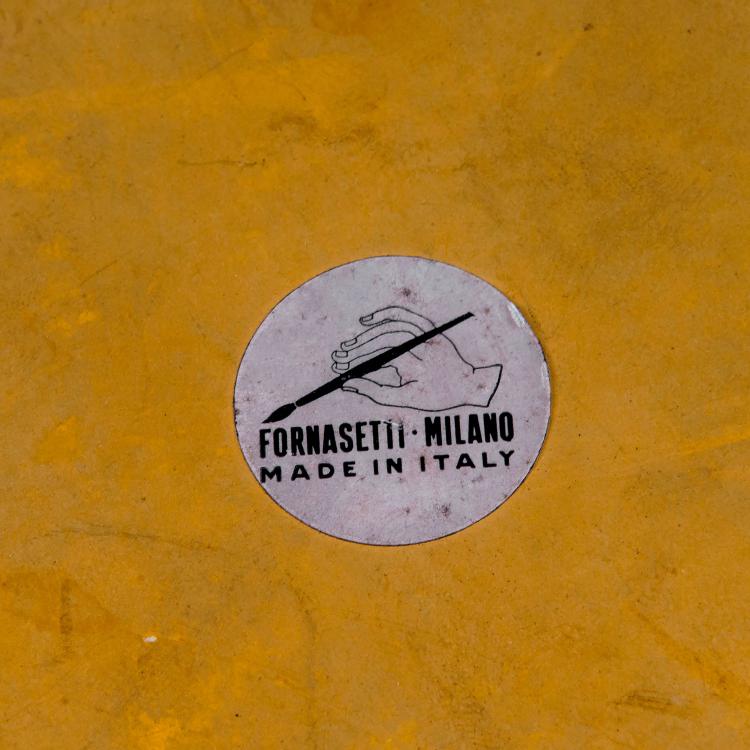 Bild 1 zu Objekt, Acht kleine Untersetzer 'Maschere Italiane', 1960er Jahre, Piero Fornasetti, Fornasetti, Mailand, 122A 109