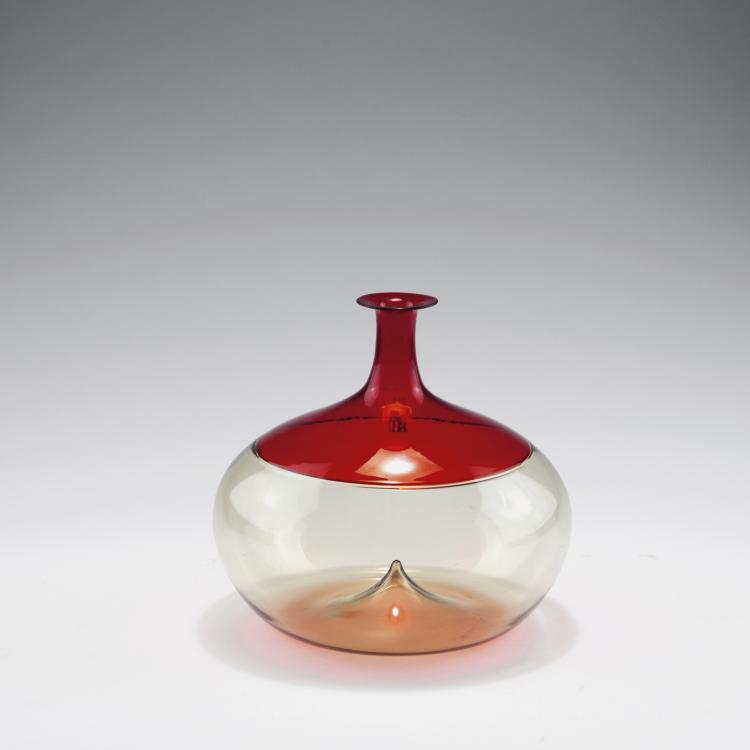 Hauptbild zu Objekt, 'Bolla' vase, 1966-68, Tapio Wirkkala, Venini & C., Murano, 122B 88