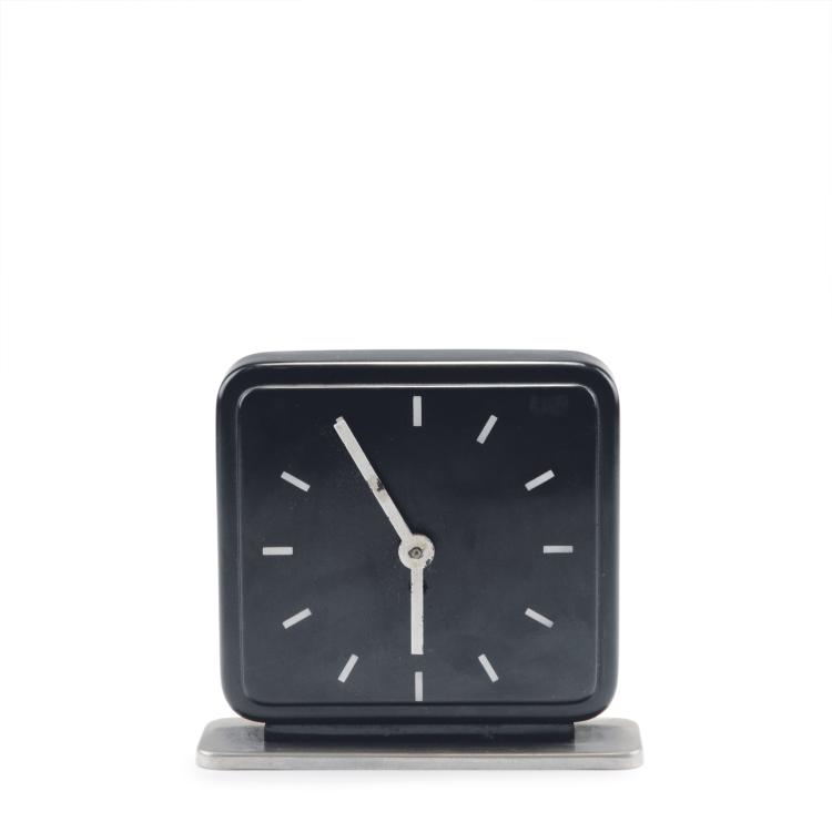 Hauptbild zu Objekt, Table clock, 1929-32, Marianne Brandt, Ruppelwerk, Gotha, 122C 17
