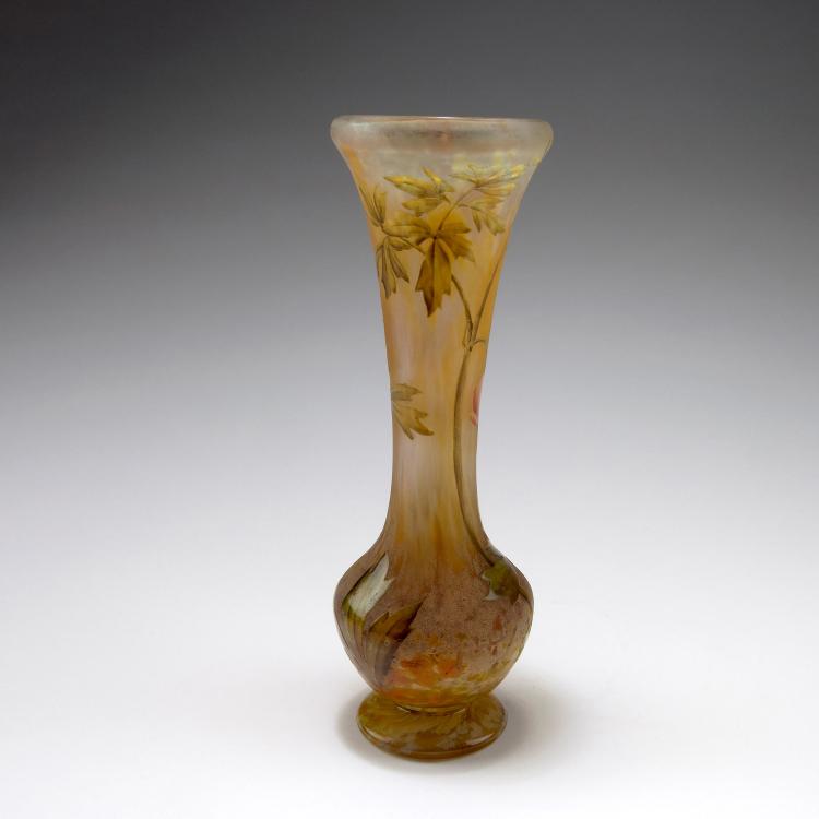 Bild 1 zu Objekt, 'Coeur de Jeanette' vase, c1910, Daum Fr&egrave;res, Nancy, 123 228