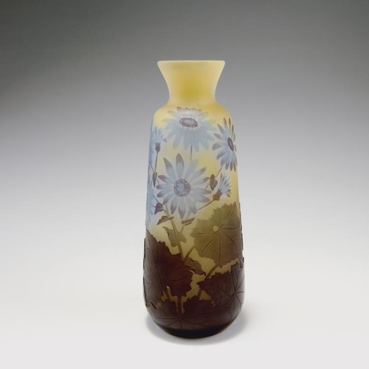 Hauptbild zu Objekt, 'Marguerite' vase, 1920s, Gall&eacute;, Emile, Nancy, 123 347