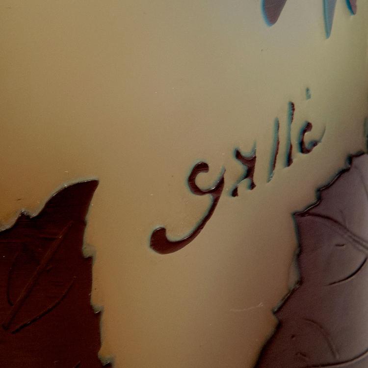 Bild 2 zu Objekt, 'Marguerite' vase, 1920s, Gall&eacute;, Emile, Nancy, 123 347