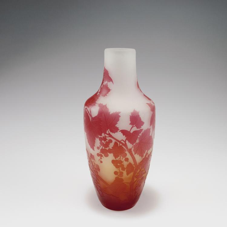 Hauptbild zu Objekt, 'Groseilles' vase, 1902/03, Gall&eacute;, Emile, Nancy, 123 312