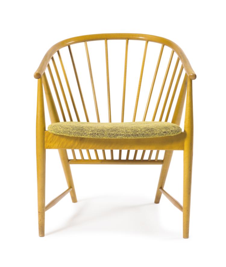 Bild 1 zu Objekt, Armlehnstuhl 'solfj&auml;dern', 1948, Sonna Ros&eacute;n, N&auml;ssj&ouml; Stolfabrik, N&auml;ssj&ouml;, 122C 46