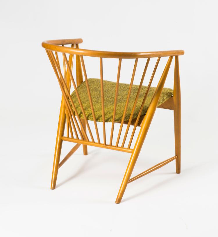 Bild 4 zu Objekt, Armlehnstuhl 'solfj&auml;dern', 1948, Sonna Ros&eacute;n, N&auml;ssj&ouml; Stolfabrik, N&auml;ssj&ouml;, 122C 46