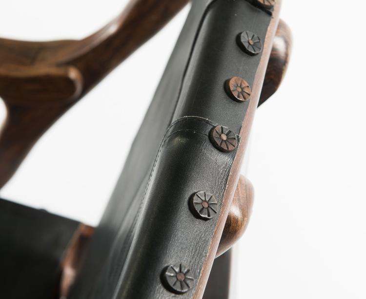 Bild 2 zu Objekt, Armchair and stool, c1970, Don Shoemaker, Senal S.A., Morelia, Mexiko, 122C 195