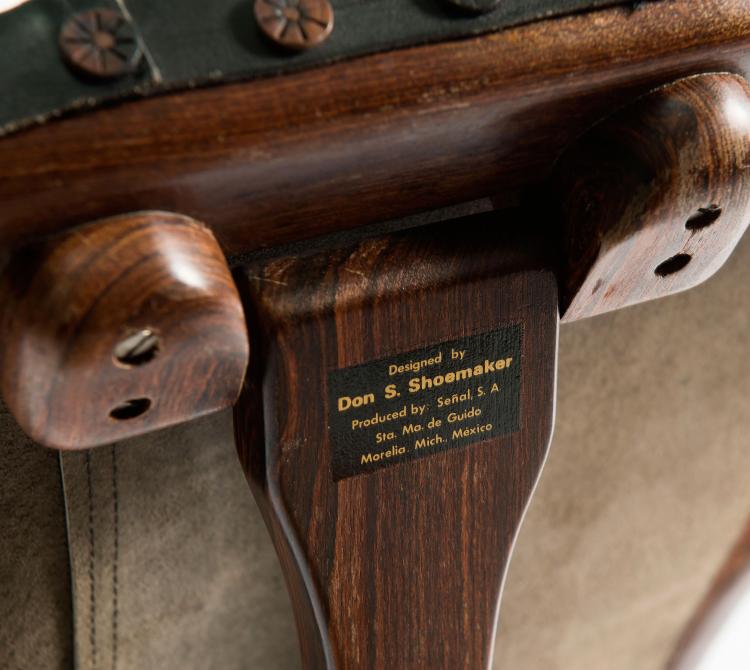 Bild 4 zu Objekt, Armchair and stool, c1970, Don Shoemaker, Senal S.A., Morelia, Mexiko, 122C 195