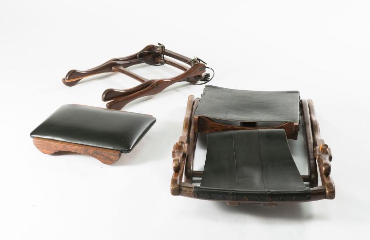 Bild 7 zu Objekt, Armchair and stool, c1970, Don Shoemaker, Senal S.A., Morelia, Mexiko, 122C 195