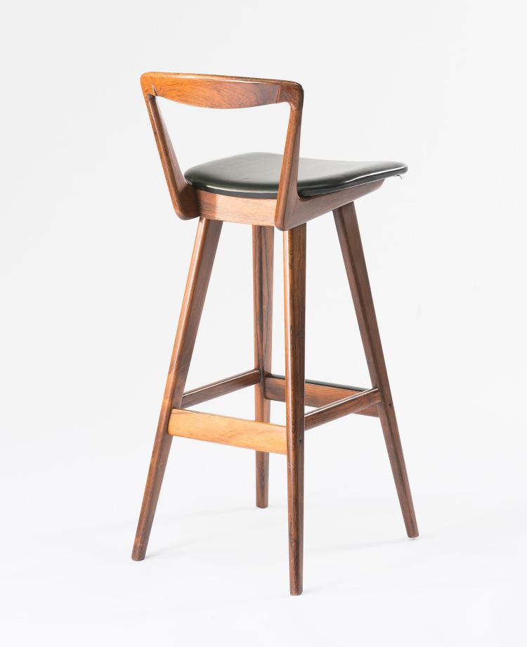 Bild 2 zu Objekt, Barhocker, um 1960, Henry Rosengren Hansen, Brande M&ouml;belindustrie, D&auml;nemark, 122C 157