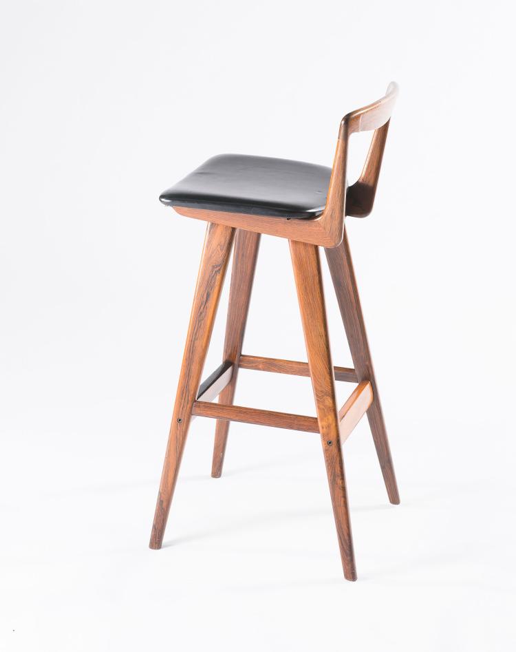 Bild 7 zu Objekt, Barhocker, um 1960, Henry Rosengren Hansen, Brande M&ouml;belindustrie, D&auml;nemark, 122C 157