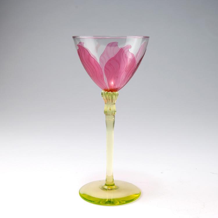 Bild 1 zu Objekt, Two wine glasses, c1902, K&ouml;ln-Ehrenfeld, Rheinische Glash&uuml;tten, 123 516