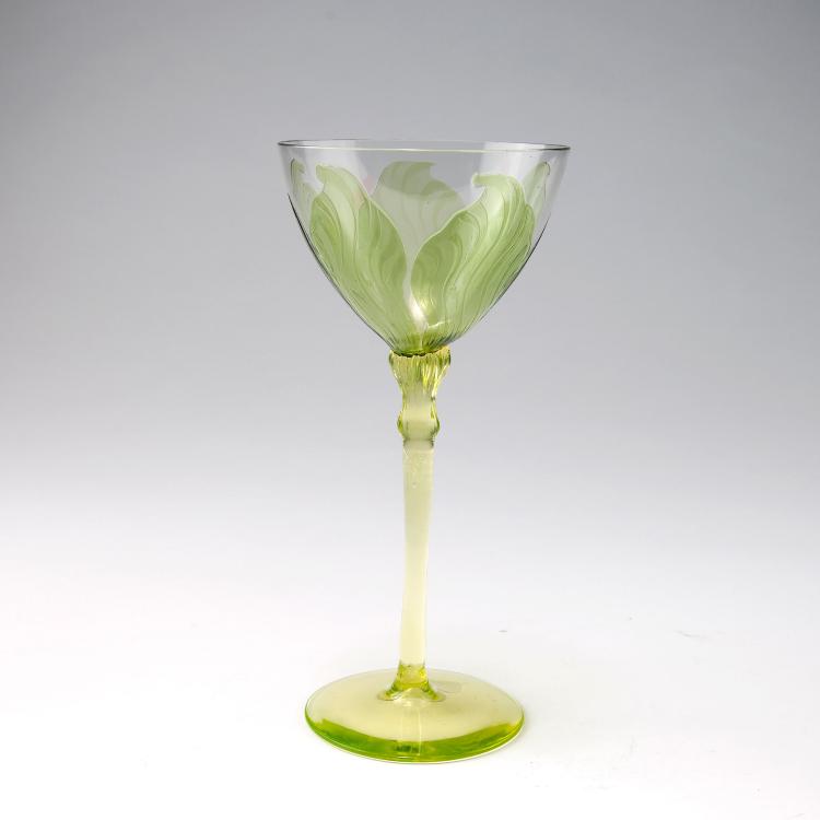 Bild 2 zu Objekt, Two wine glasses, c1902, K&ouml;ln-Ehrenfeld, Rheinische Glash&uuml;tten, 123 516